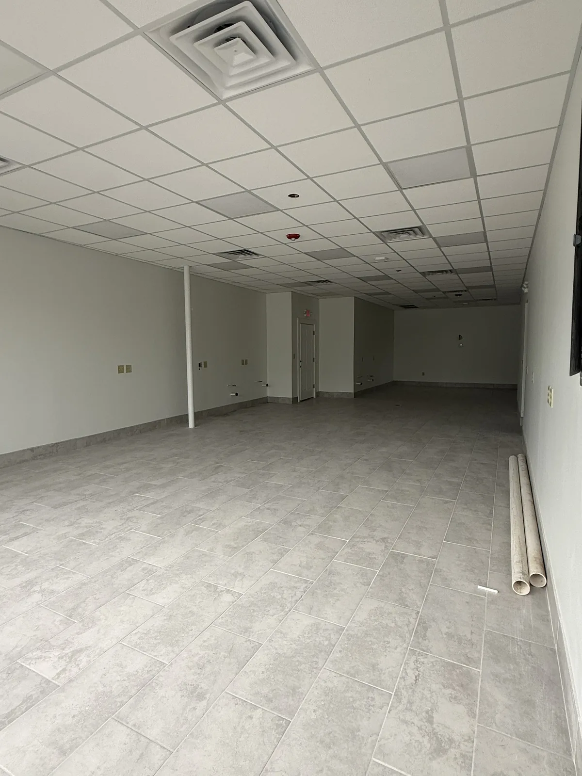 Unit 4 from the storefront, left side